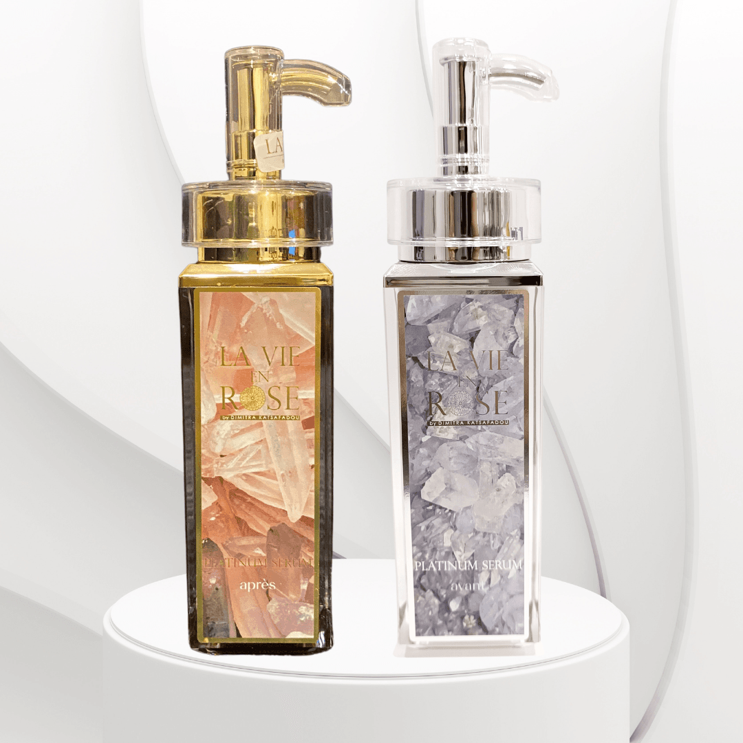 Special Offer | Platinum serum avant 50ml + Platinum serum après 50ml + ΔΩΡΟ Derma Roller