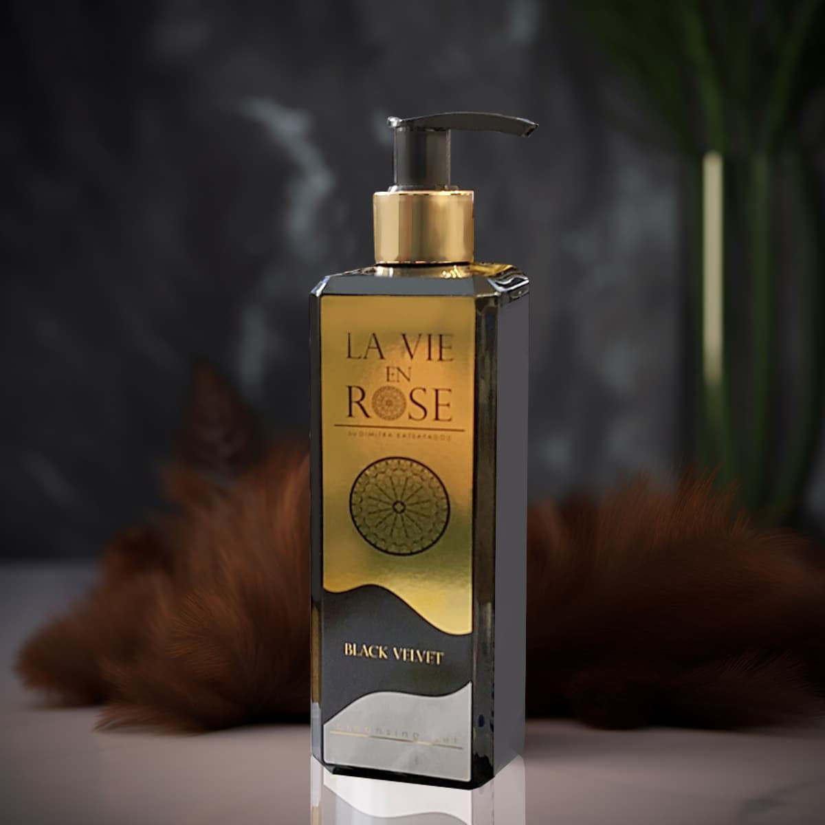 Black Velvet Cleansing Gel 300ml (Υγρό σαπούνι με ενεργό άνθρακα)