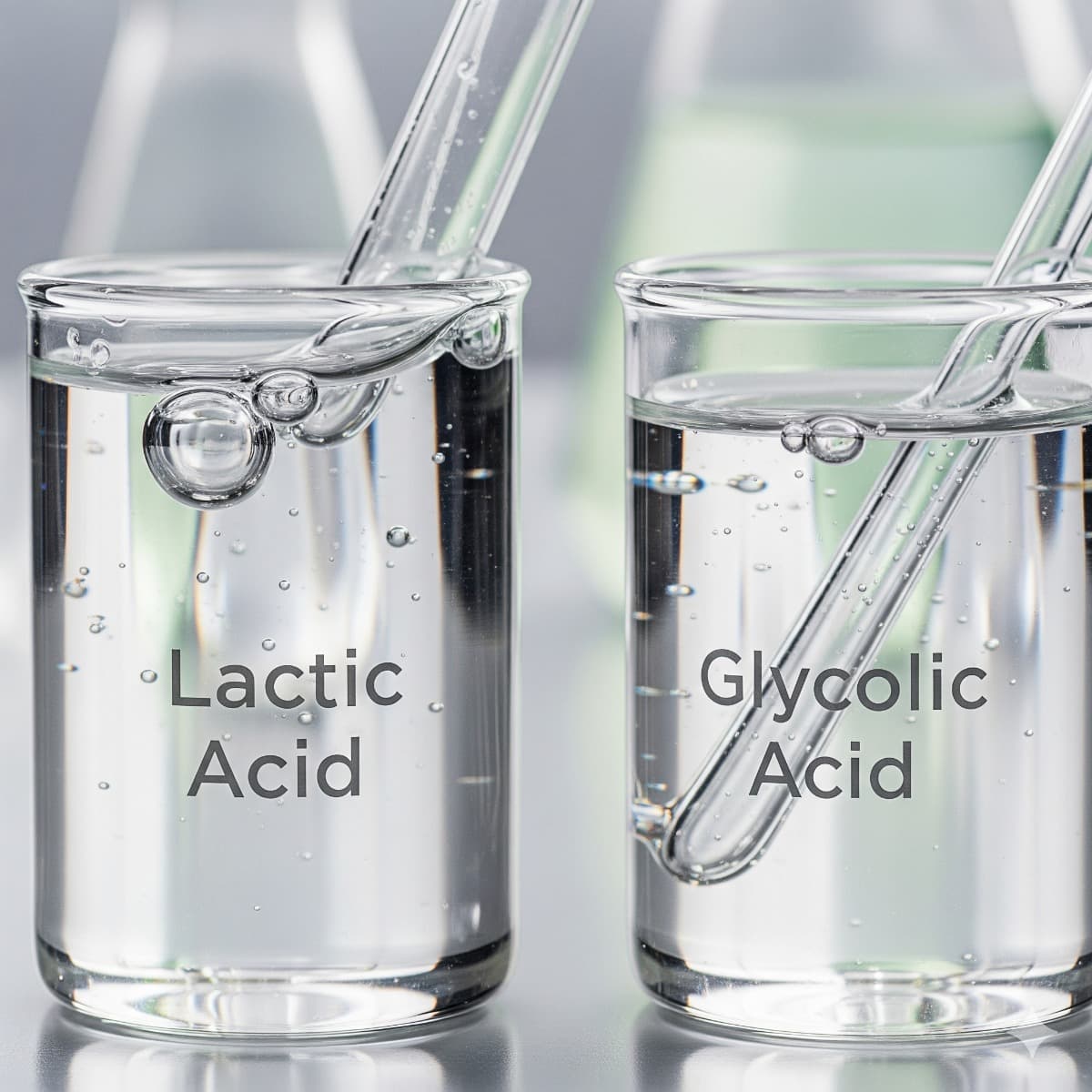 Lactic and glycolic acids (AHAs) | La Vie en Rose